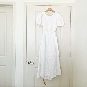 NWT REFORMATION •anneliese linen dress